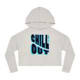 Chill Out Women’s Cropped Hooded Sweatshirt