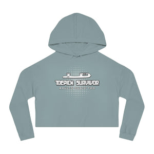 Toepick Survivor Women’s Cropped Hooded Sweatshirt