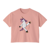 Skating Unicorn Women's Boxy Tee