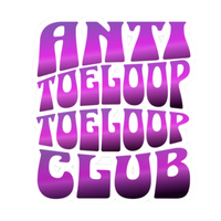 Anti ToeLoop Club Vinyl Stickers - Adults Skate Too LLC
