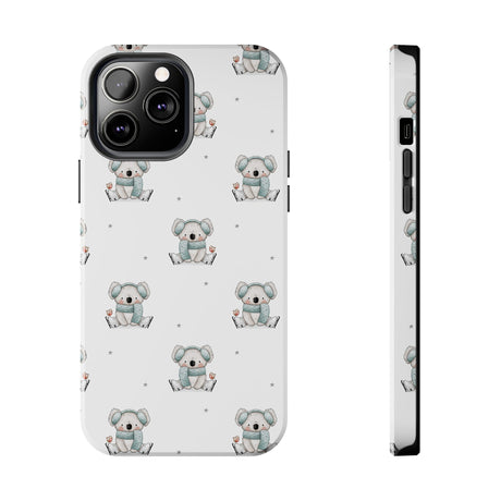 Cute Koala Tough Phone Case - Durable Protection for Nature Lovers
