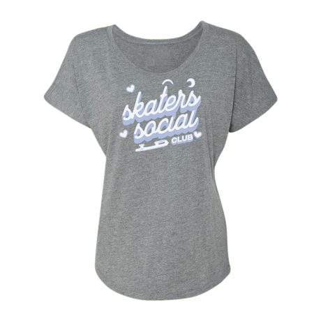 Skater's Social Club Dolman Tee - Adults Skate Too LLC