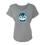 Snow Globe Skater Dolman Tee - Adults Skate Too LLC