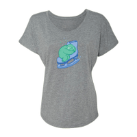 Skating Sloth Dolman Tee