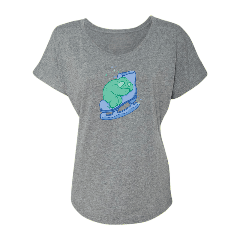 Skating Sloth Dolman Tee