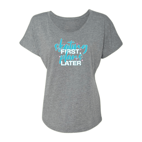 Skating First Dolman Tee - Adults Skate Too LLC