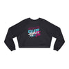 Retro Women's Cropped Fleece Pullover