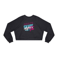 Retro Women's Cropped Fleece Pullover
