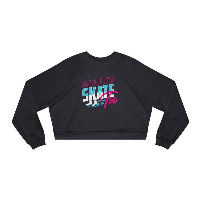 Retro Women's Cropped Fleece Pullover