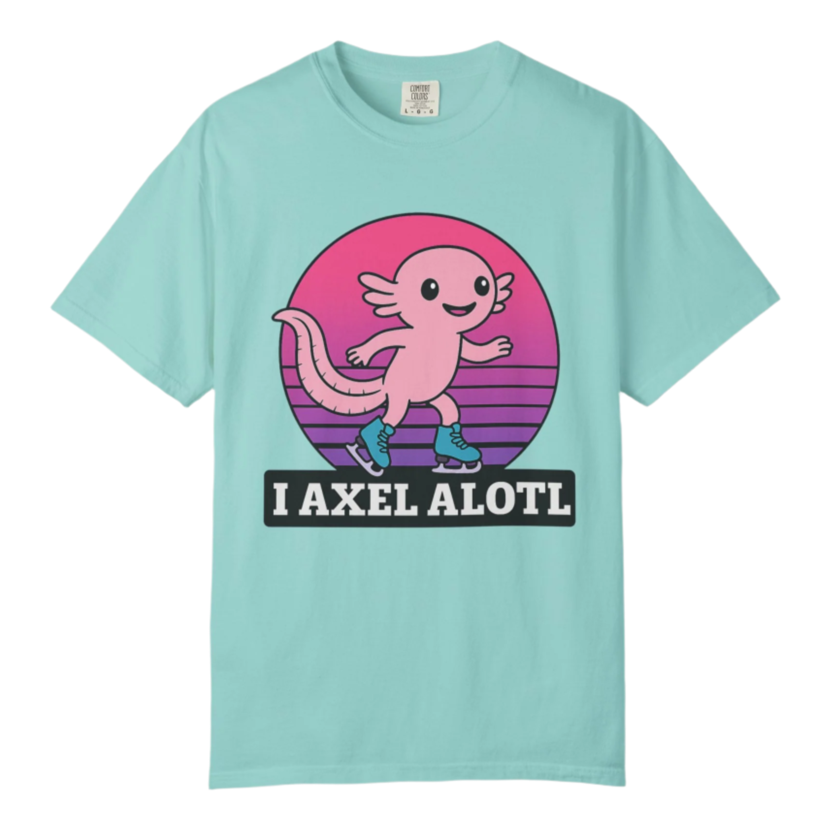 I Axel Alotl T-Shirt - Adults Skate Too LLC