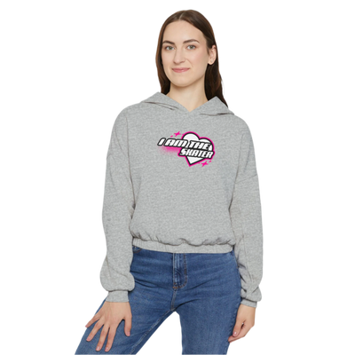 I Am The Skater Cinched Bottom Hoodie - Adults Skate Too LLC