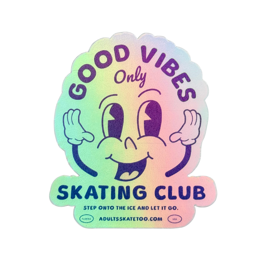 Good Vibes Only Holo Stickers