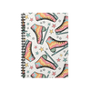 Skate The Rainbow Spiral Notebook