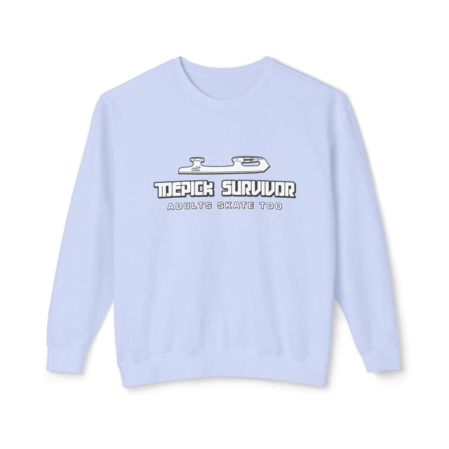 Toepick Survivor Unisex Sweatshirt - Adults Skate Too LLC