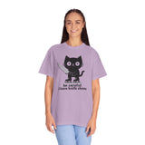 Knife Shoes Cat T-Shirt