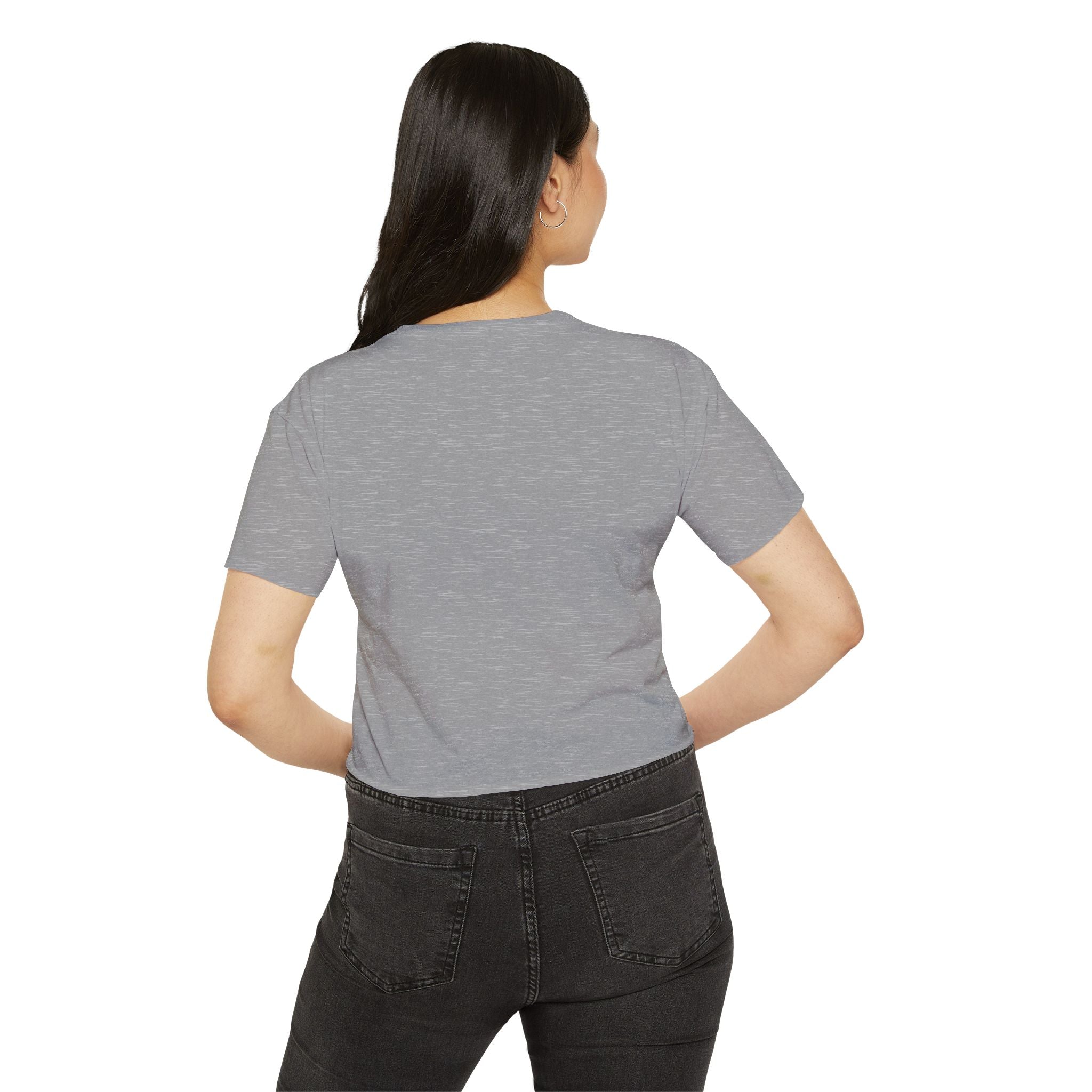 Barbiecore Rink Rat Cropped Festival Tee