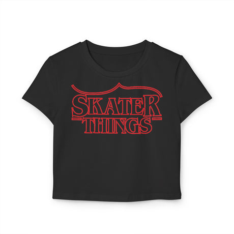Skater Things Women's Baby Tee