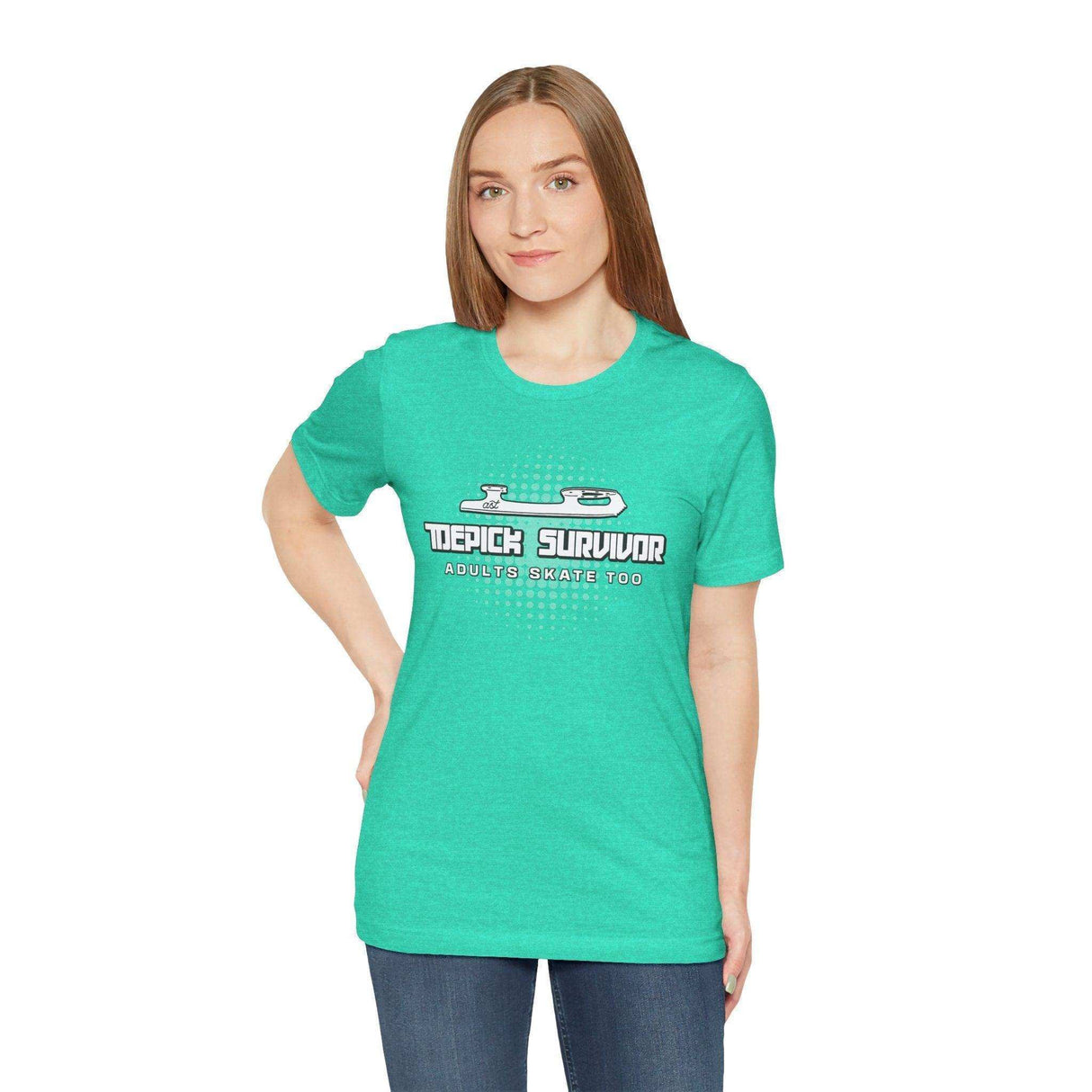 Toepick Survivor Tee - Adults Skate Too LLC