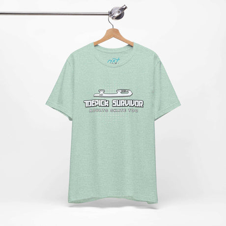 Toepick Survivor Tee - Adults Skate Too LLC