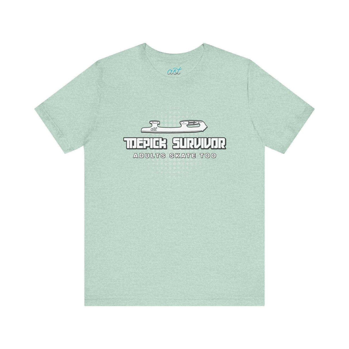 Toepick Survivor Tee - Adults Skate Too LLC