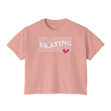 Skating Vibes Women's Boxy Tee - Adults Skate Too LLC