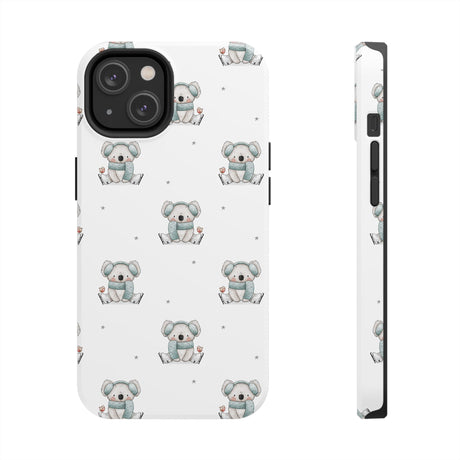 Cute Koala Tough Phone Case - Durable Protection for Nature Lovers
