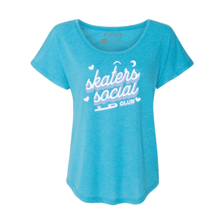 Skater's Social Club Dolman Tee - Adults Skate Too LLC