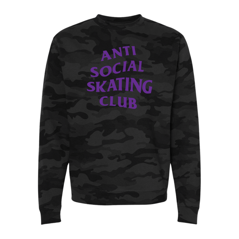 Anti Social Skating Club Camo Sweatshirt