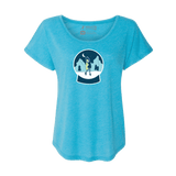 Snow Globe Skater Dolman Tee - Adults Skate Too LLC