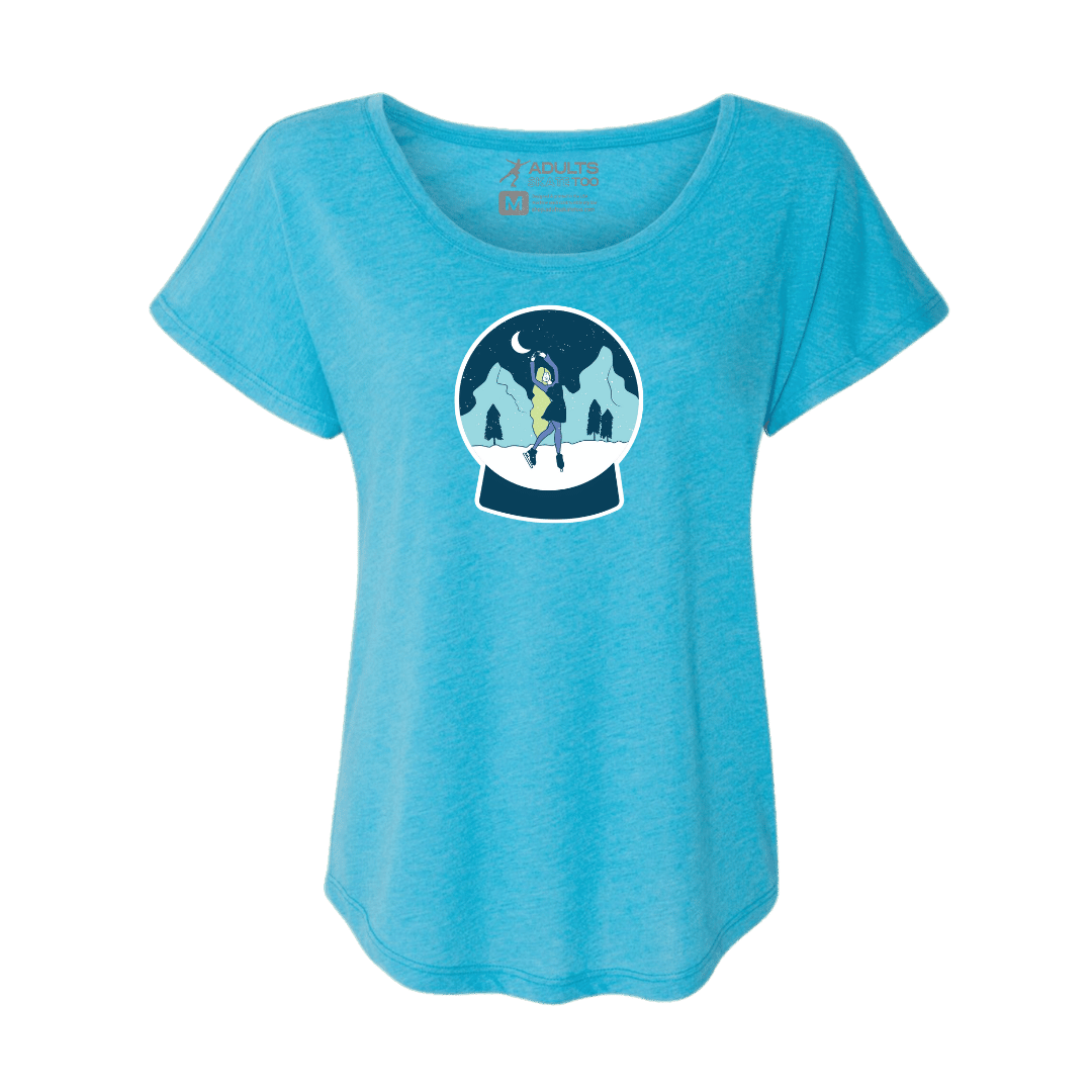 Snow Globe Skater Dolman Tee