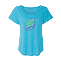 Skating Sloth Dolman Tee