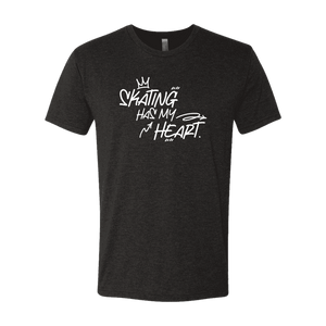 Skating Has My Heart T-Shirt - Adults Skate Too LLC