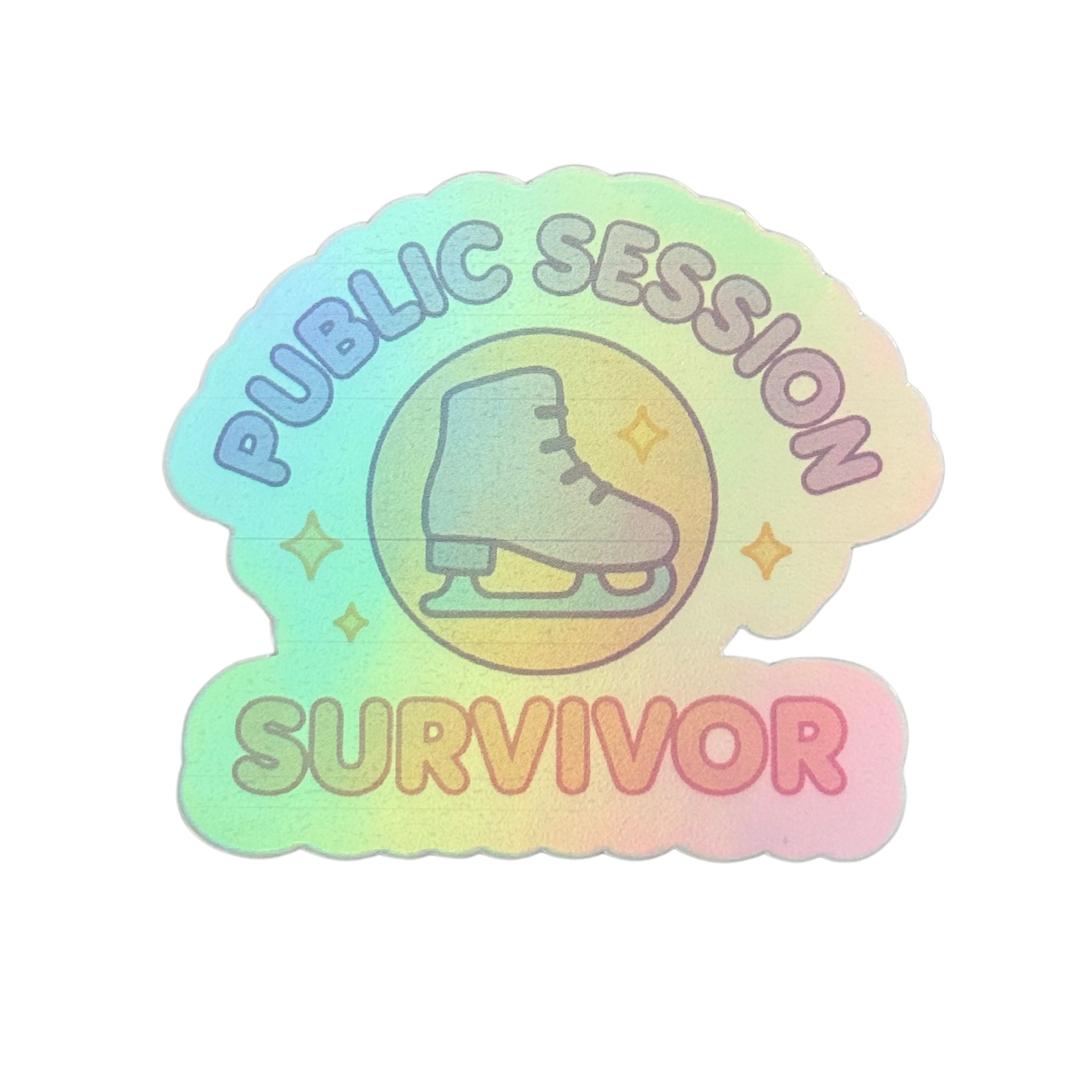 Public Session Survivor Holo Stickers