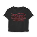 Skater Things Women's Baby Tee - Adults Skate Too LLC