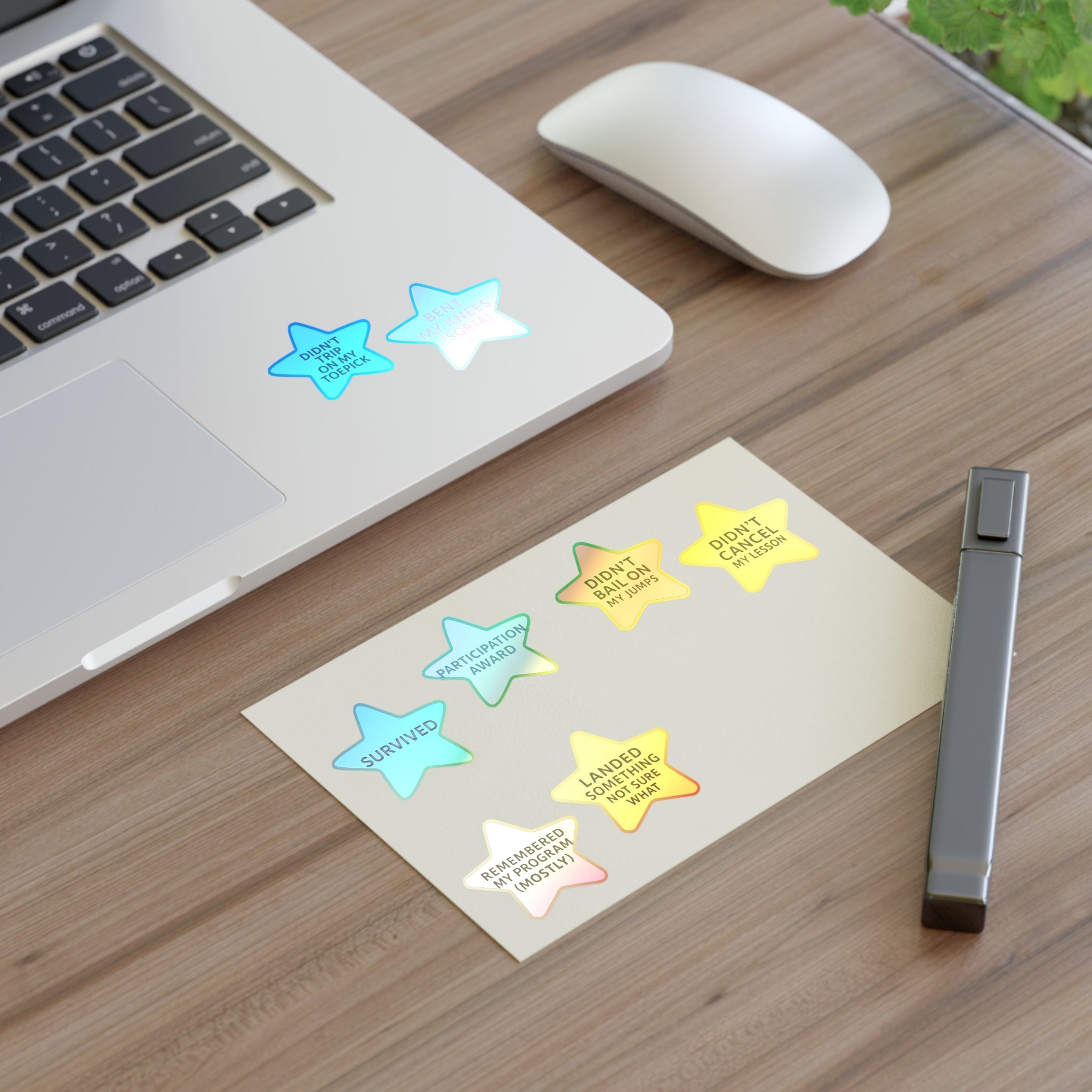 Skater Achievement Stars Vinyl Sticker Sheet