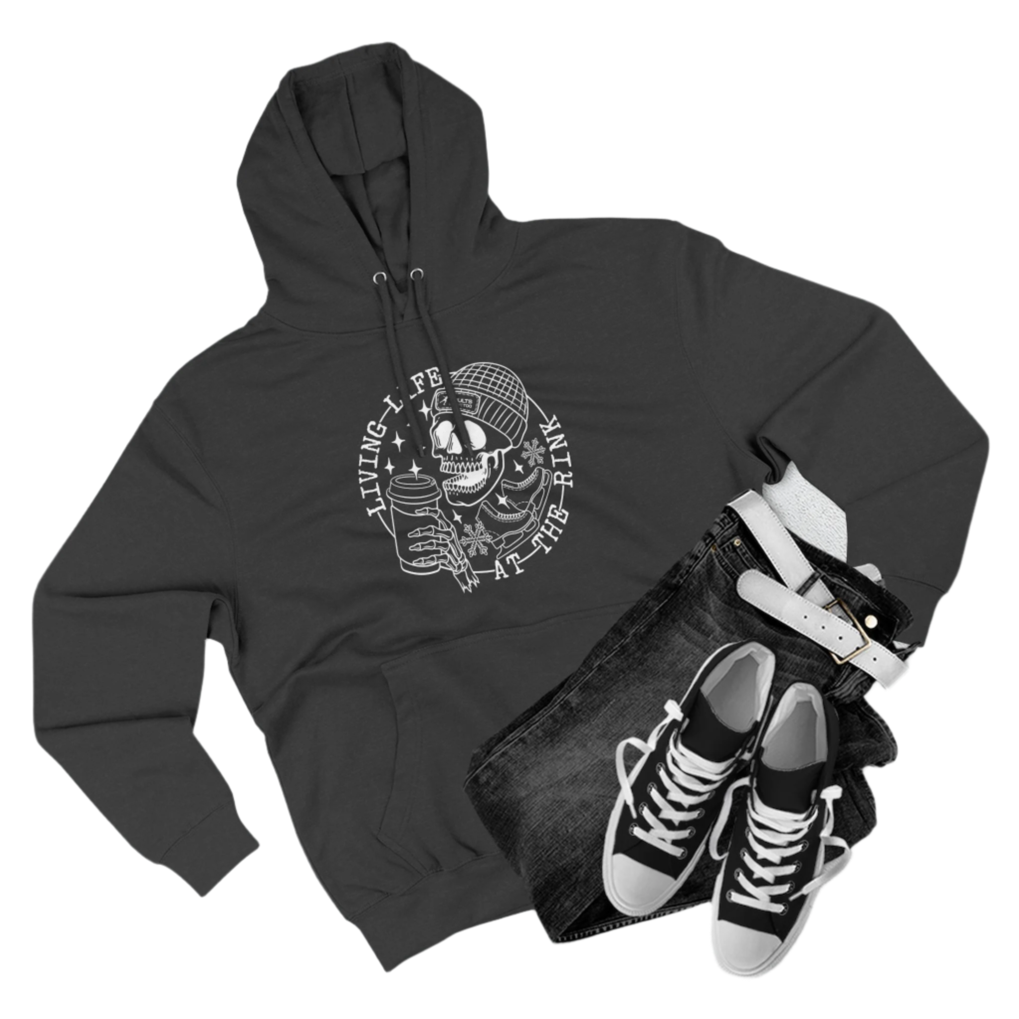 Living Life at the Rink Fleece Hoodie