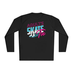 Retro Unisex Long Sleeve - Adults Skate Too LLC