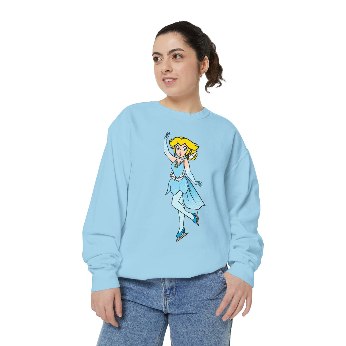 Princess P Ice Skater Unisex Sweatshirt - Adults Skate Too LLC