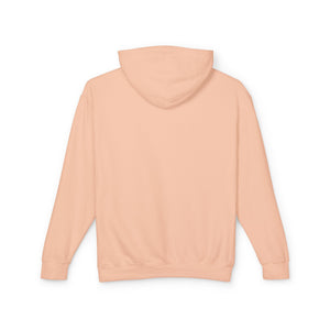 Beige hoodie on a white background