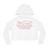 Skater Things Women’s Cropped Hooded Sweatshirt