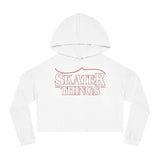 Skater Things Women’s Cropped Hooded Sweatshirt - Adults Skate Too LLC