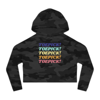 Toepick! Cropped Hoodie - Adults Skate Too LLC