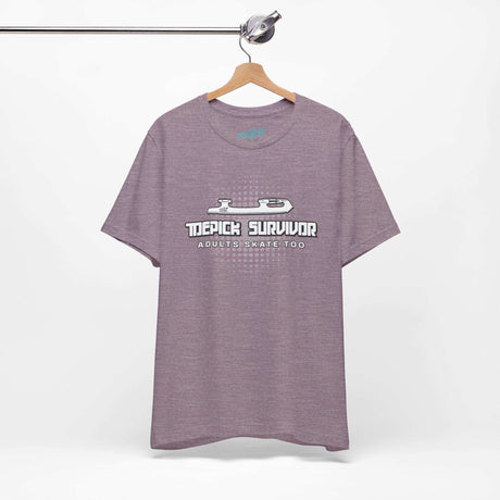 Toepick Survivor Tee - Adults Skate Too LLC