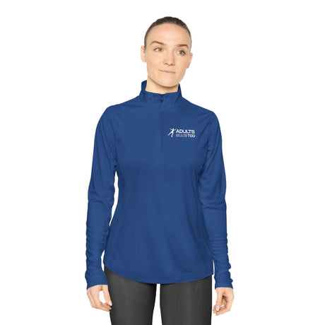 AST Ladies Quarter-Zip Pullover - Adults Skate Too LLC