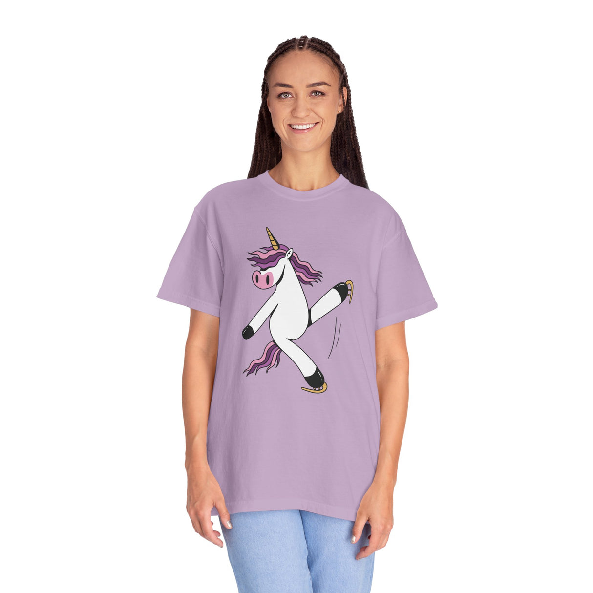 Skating Unicorn Unisex T-Shirt - Adults Skate Too LLC