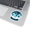 Winter Wonderland – Vinyl Snow Globe Sticker - Adults Skate Too LLC