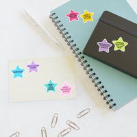 Skater Achievement Stars Vinyl Sticker Sheet