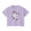 Skating Unicorn Women's Boxy Tee
