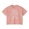 “I Don’t Always Skate…Wait, Yes I Do” Boxy Tee
