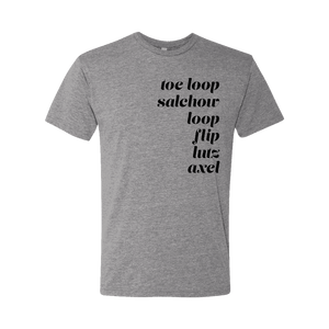 Jumps T-Shirt - Adults Skate Too LLC
